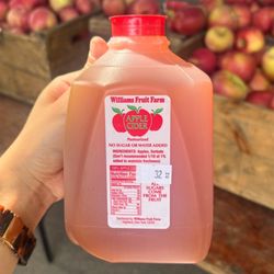 Williams Fruit Farm - Quart of apple cider.