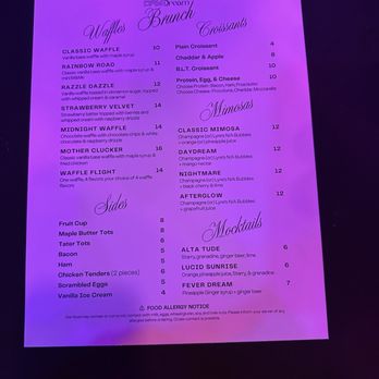 DreamHaus - Brunch menu - Dinner Theater Near Me - Richmond, Virginia