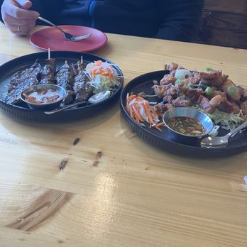29 Bistro Pho X Thai - Beef skewers, crispy pork belly. - Thai Near Me - Billerica, Massachusetts