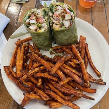 Benchmark Eatery - Blackened chicken wrap - New American Near Me - Santa Barbara, California