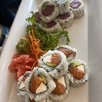 Chow Thai - Philadelphia roll and tuna avocado roll - Thai Near Me - Wilmington, North Carolina Chow Thai - Philadelphia roll and tuna avocado roll - Thai Near Me - Wilmington, North Carolina
