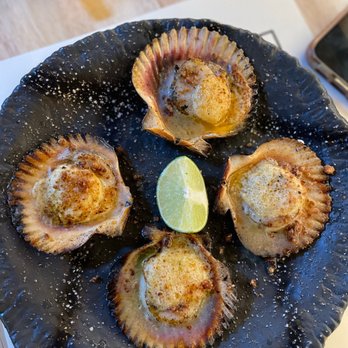 Akashiro - Parmesan scallops - Sushi Bars Near Me - Fullerton, California Akashiro - Parmesan scallops - Sushi Bars Near Me - Fullerton, California