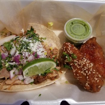 Takorea BBQ - Carnitas tacos. Meh. - Korean Near Me - Harrison, New Jersey Takorea BBQ - Carnitas tacos. Meh. - Korean Near Me - Harrison, New Jersey