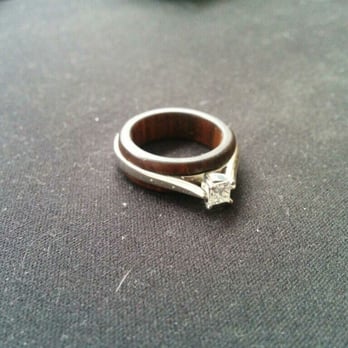 Celine's Jewelry - Custom wedding ring made by Allen at Celine's - Jewelry Near Me - Chicago, Illinois