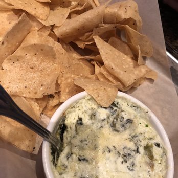 BJ's Restaurant & Brewhouse - HH Spinach And Artichoke Dip - Pizza Near Me - Brea, California