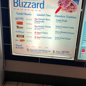 Dairy Queen/Orange Julius Treat Ctr - Blizzard Menu - Fast Food Near Me - Arcadia, California Dairy Queen/Orange Julius Treat Ctr - Blizzard Menu - Fast Food Near Me - Arcadia, California