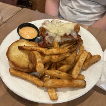 Bay Local Eatery - Fried chicken sandwich (toppings removed) - Breakfast & Brunch Near Me - Virginia Beach, Virginia