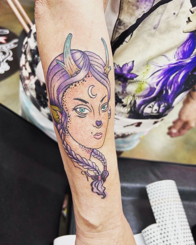 Lucky Horseshoe Tattoo Lake Worth Logo