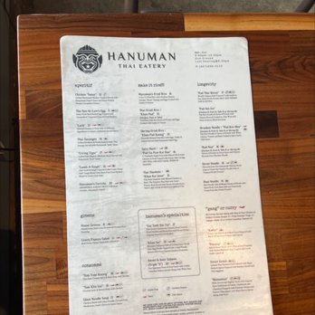 Hanuman Thai Eatery - Thai Near Me - Costa Mesa, California