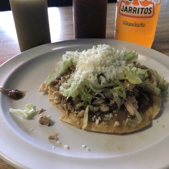 Lalo's Taqueria - Chicken Tostada. - Mexican Near Me - Joplin, Missouri Lalo's Taqueria - Chicken Tostada. - Mexican Near Me - Joplin, Missouri