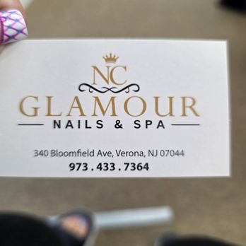NC Glamour Nails & Spa - Business card - Nail Salons Near Me - Verona, New Jersey NC Glamour Nails & Spa - Business card - Nail Salons Near Me - Verona, New Jersey