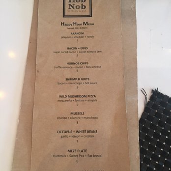 Hob Nob - Happy hour menu! Yum! - New American Near Me - Naples, Florida Hob Nob - Happy hour menu! Yum! - New American Near Me - Naples, Florida