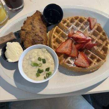 Sonder - Went to brunch here. Chicken and waffles were very good. - Salad Near Me - Bakersfield, California Sonder - Went to brunch here. Chicken and waffles were very good. - Salad Near Me - Bakersfield, California