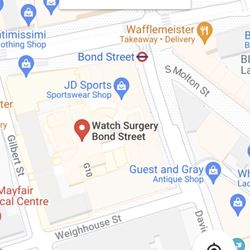 Watch Surgery - Map of where to get ripped off