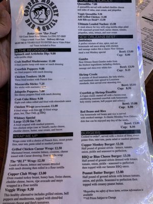 Menu photo 5 Copper Monkey Grill New Orleans, LA Menu photo 5 Copper Monkey Grill New Orleans, LA