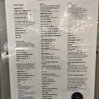 Pho Please - Menu - Vietnamese Near Me - Austin, Texas