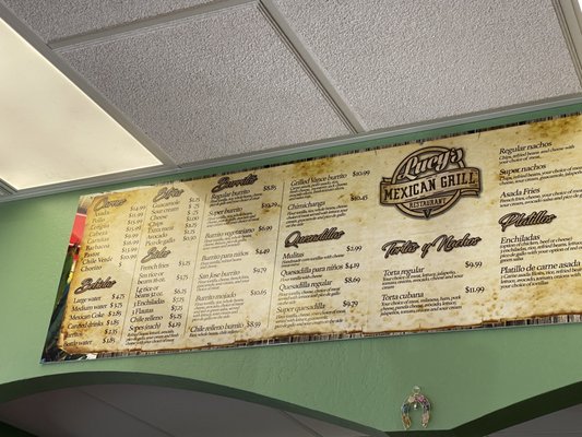 Menu photo 5 Lucy’s Mexican Grill Campbell, CA Menu photo 5 Lucy’s Mexican Grill Campbell, CA
