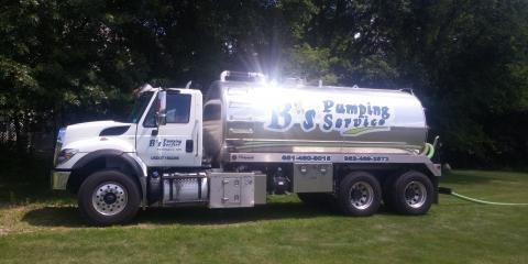 Slide of B's Pumping Service