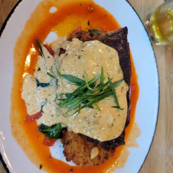 101 Craft Kitchen - Seared Black Garlic Mahi - New American Near Me - Carmel, Indiana 101 Craft Kitchen - Seared Black Garlic Mahi - New American Near Me - Carmel, Indiana