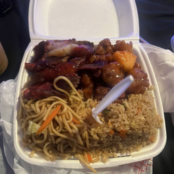 China Ichiban - 2 Item Combo Orange Chicken Chow Mein BBQ Pork Fried Rice - Chinese Near Me - Ontario, California China Ichiban - 2 Item Combo Orange Chicken Chow Mein BBQ Pork Fried Rice - Chinese Near Me - Ontario, California