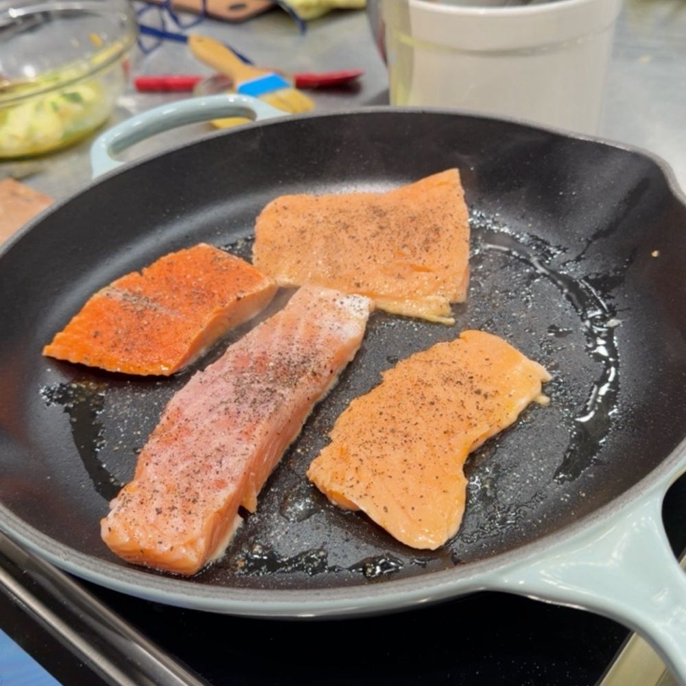 Sur La Table - Uneven salmon pieces - Kitchen Supplies Near Me - McLean, Virginia Sur La Table - Uneven salmon pieces - Kitchen Supplies Near Me - McLean, Virginia