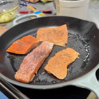 Sur La Table - Uneven salmon pieces - Kitchen Supplies Near Me - McLean, Virginia