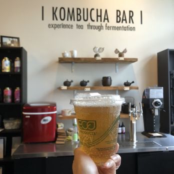 O5 Tea - Hojicha kombucha - Tea Rooms Near Me - Vancouver, British Columbia
