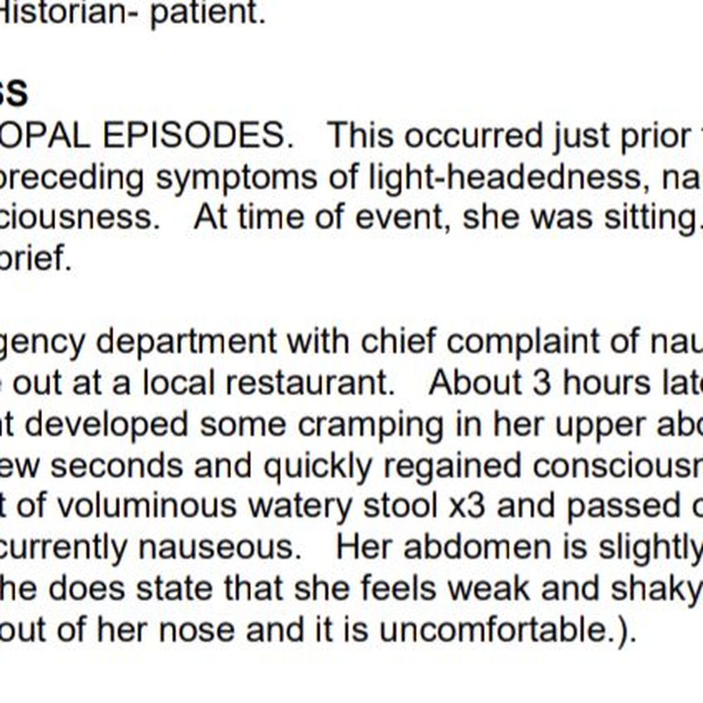 Ryce Asian Bistro - Emergency room visit notes describing food poisoning - Thai Near Me - Crested Butte, Colorado Ryce Asian Bistro - Emergency room visit notes describing food poisoning - Thai Near Me - Crested Butte, Colorado