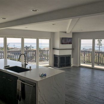 Elite Living Remodeling Open Floorplan Kitchen Living Room