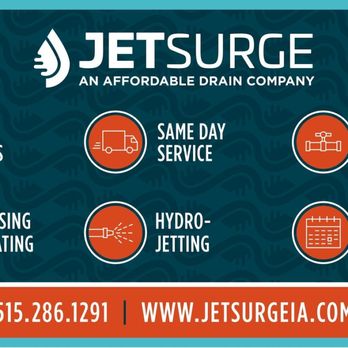 Jetsurge - Plumbing Near Me - Des Moines, Iowa Jetsurge - Plumbing Near Me - Des Moines, Iowa