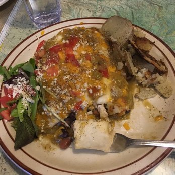 College Cafe - Smothered chicken burrito - Breakfast & Brunch Near Me - Durango, Colorado