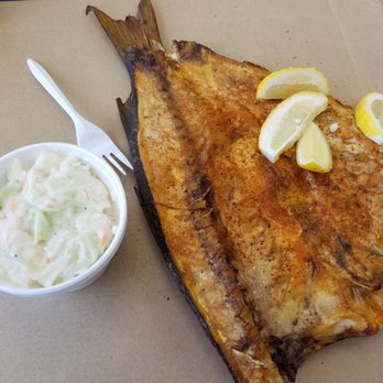 Riverside Seafood Market - Fresh smoked mullet and slaw, $10.99 - Seafood Markets Near Me - Tampa, Florida Riverside Seafood Market - Fresh smoked mullet and slaw, $10.99 - Seafood Markets Near Me - Tampa, Florida