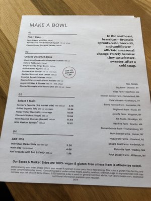 Menu photo 1 Dig Inn New York, NY Menu photo 1 Dig Inn New York, NY