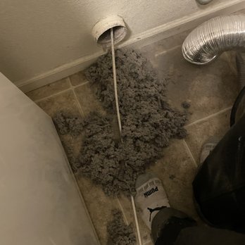 Preet Heating - Some dust and lint from our dryer vent - Heating & Air Conditioning/HVAC Near Me