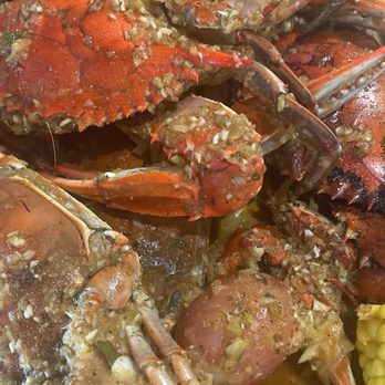 Clawdaddy - blue crab in house special sauce - Seafood Near Me - Houston, Texas