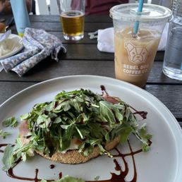 Ricotta Toast and Chai Latte