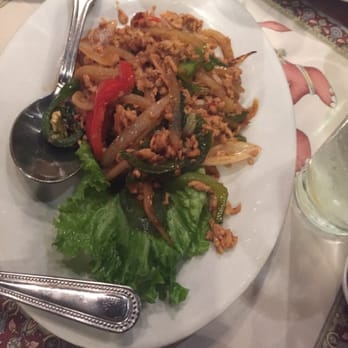 Thai Spice - Pad ga prow with chicken- yum! - Thai Near Me - Pinole, California Thai Spice - Pad ga prow with chicken- yum! - Thai Near Me - Pinole, California