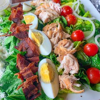 Waters Edge Winery & Bistro - Cobb Salad (@paigeeatshouston on Instagram) - Wineries Near Me - Richmond, Texas Waters Edge Winery & Bistro - Cobb Salad (@paigeeatshouston on Instagram) - Wineries Near Me - Richmond, Texas