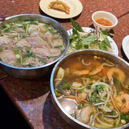 R1. Special Rice Combo/ Cơm Đặc Biệt and Jumbo Spicy Shrimp Pho R1. Special Rice Combo/ Cơm Đặc Biệt and Jumbo Spicy Shrimp Pho
