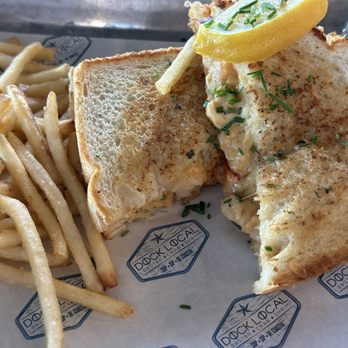 Dock Local-Plano - Lobster Grilled Cheese - Seafood Near Me - Plano, Texas