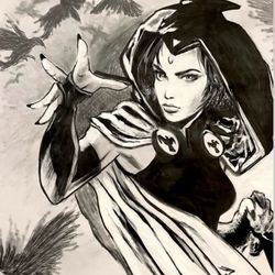 The Draw Studios - Teen Titan Raven