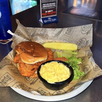 Shorty's True American Roadhouse - Sweet & Spicy Fried Chicken Sandwich - Burgers Near Me - Toledo, Ohio