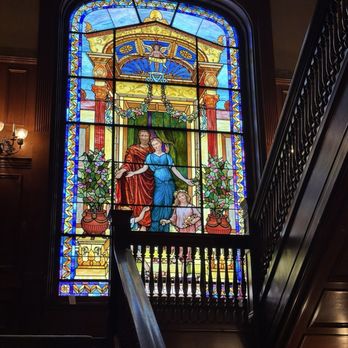 Moody Mansion - Welcome to our home in the massive staircase to the 3rd floor - Museums Near Me - Galveston, Texas