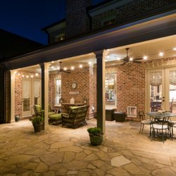 Lights Over Atlanta - Rope lighting is hung to create an intimate feel.