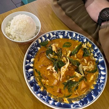 Lucky Lotus - Sweet Potato Panag + chicken - Thai Near Me - Des Moines, Iowa Lucky Lotus - Sweet Potato Panag + chicken - Thai Near Me - Des Moines, Iowa