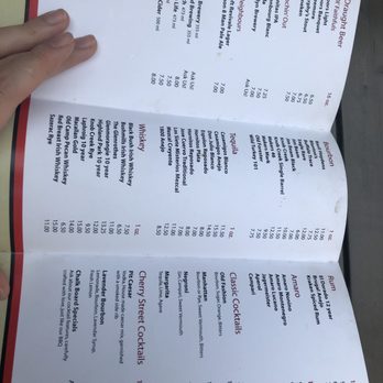 Cherry Street BBQ - Drinks menu - Barbeque Near Me - Toronto, Ontario