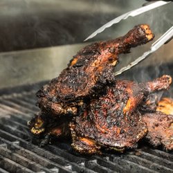 Easy Caribbean - Jerk Chicken on the grill
