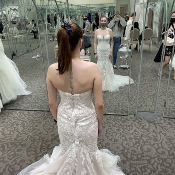 David's Bridal - The dress I said yes too! (PS. I altered it outside of the company) - Bridal Near Me - Pinole, California