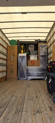 Packing, Stacking, Wrapping - With our expert stacking, we can fit most moves into 1 truckload. If your move is larger, we can provide an additional truck or take a second trip if necessary. Shrink Wrap included! Let us know if you require our packing service to pack your personal items into boxes. Packing, Stacking, Wrapping - With our expert stacking, we can fit most moves into 1 truckload. If your move is larger, we can provide an additional truck or take a second trip if necessary. Shrink Wrap included! Let us know if you require our packing service to pack your personal items into boxes.