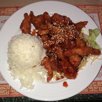 Golden Chopsticks - Sesame Chicken with White Rice - Chinese Near Me - Saint Clair Shores, Michigan Golden Chopsticks - Sesame Chicken with White Rice - Chinese Near Me - Saint Clair Shores, Michigan